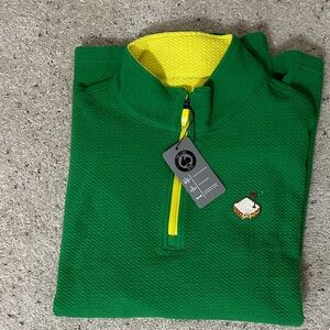 Pins and Aces waffle quarter zip Augusta edition.
